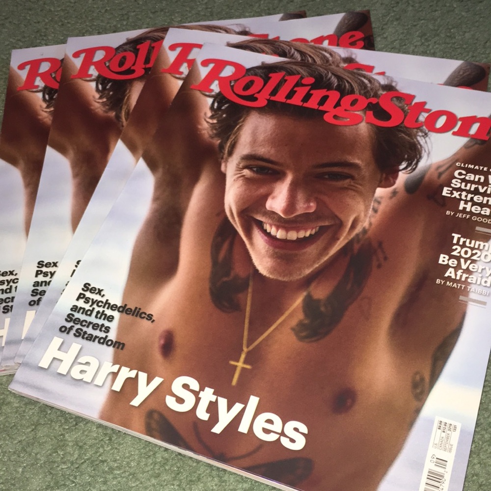 Harry Styles Rolling Stone Magazine